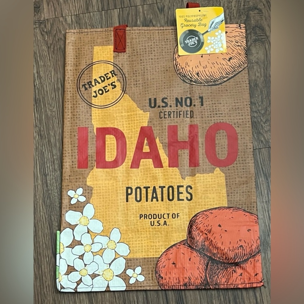 NWT! Trader Joe’s reusable bag IDAHO